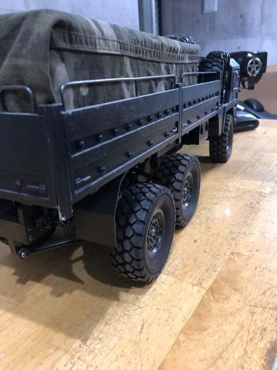 ミリタリートラックオールメタル6x 6,rc