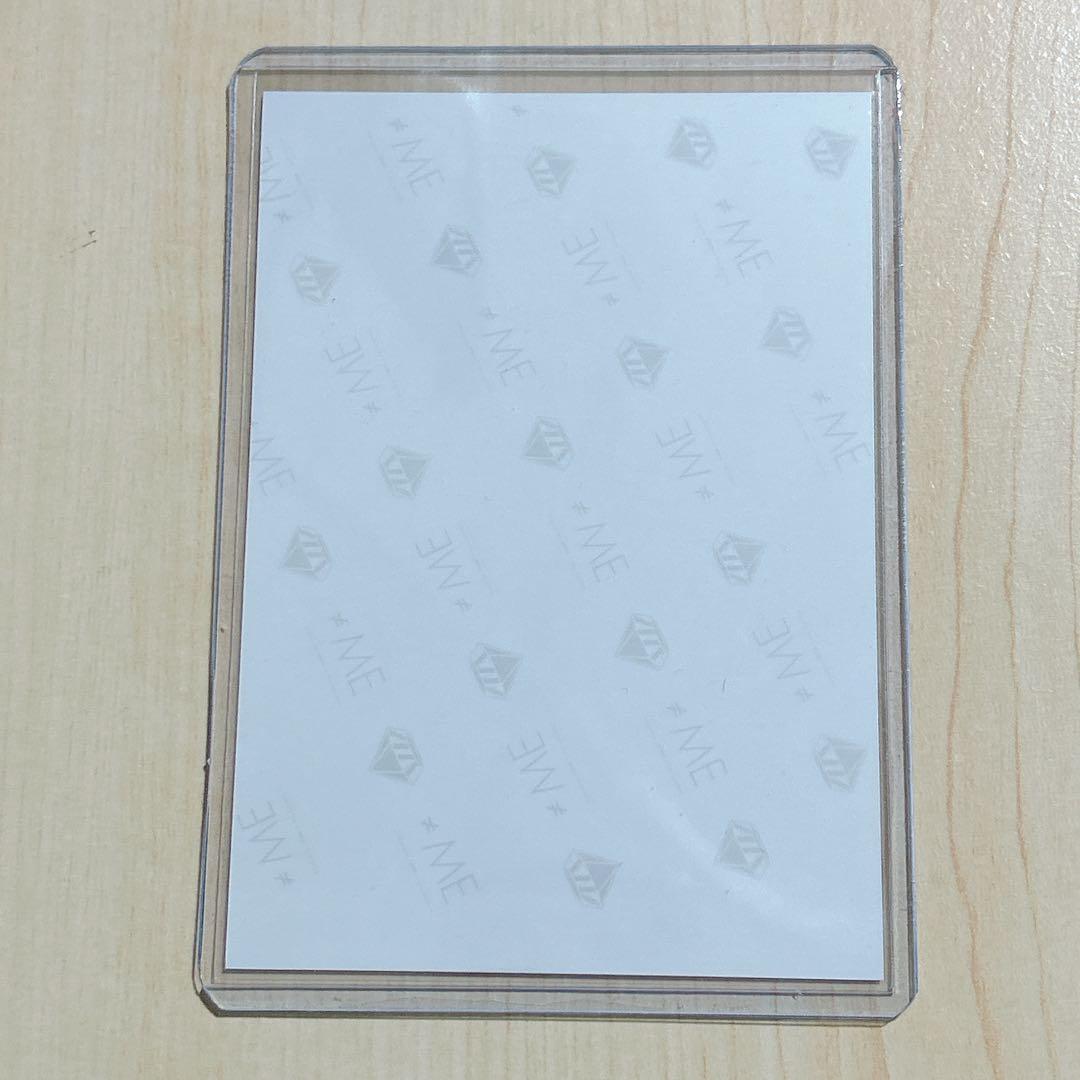 ≠ME ノイミー 冨田菜々風 直筆生写真 排他的ファイターMV衣装チュウ