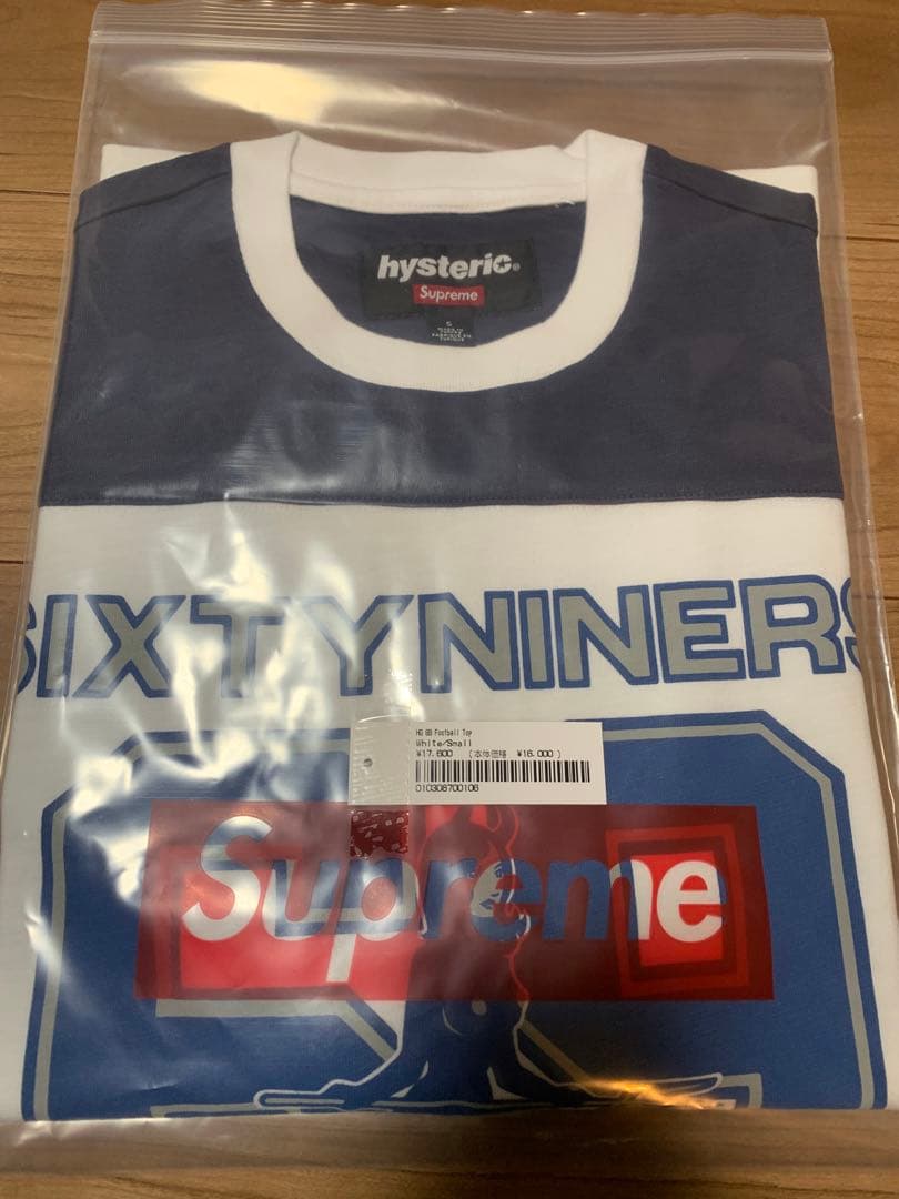 【最安値※S】HYSTERIC GLAMOUR 69 Football Top