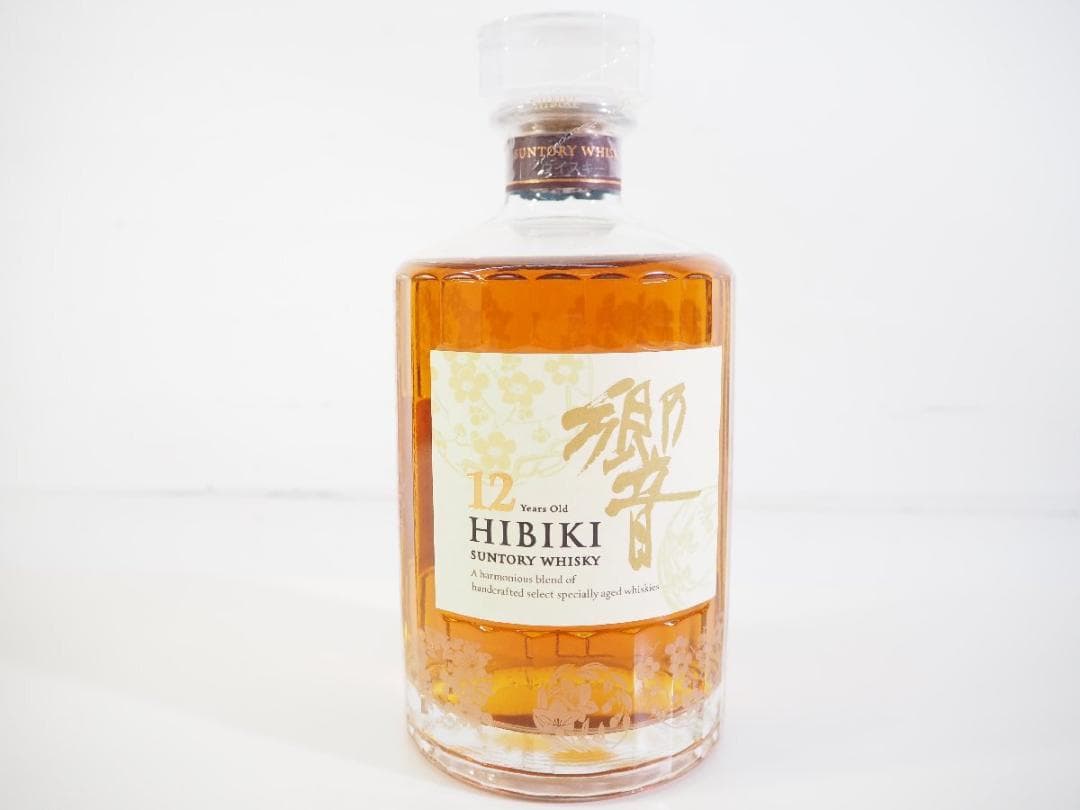 【未開栓】サントリー 響 12年 意匠ボトル 花鳥風月 700ml 43%