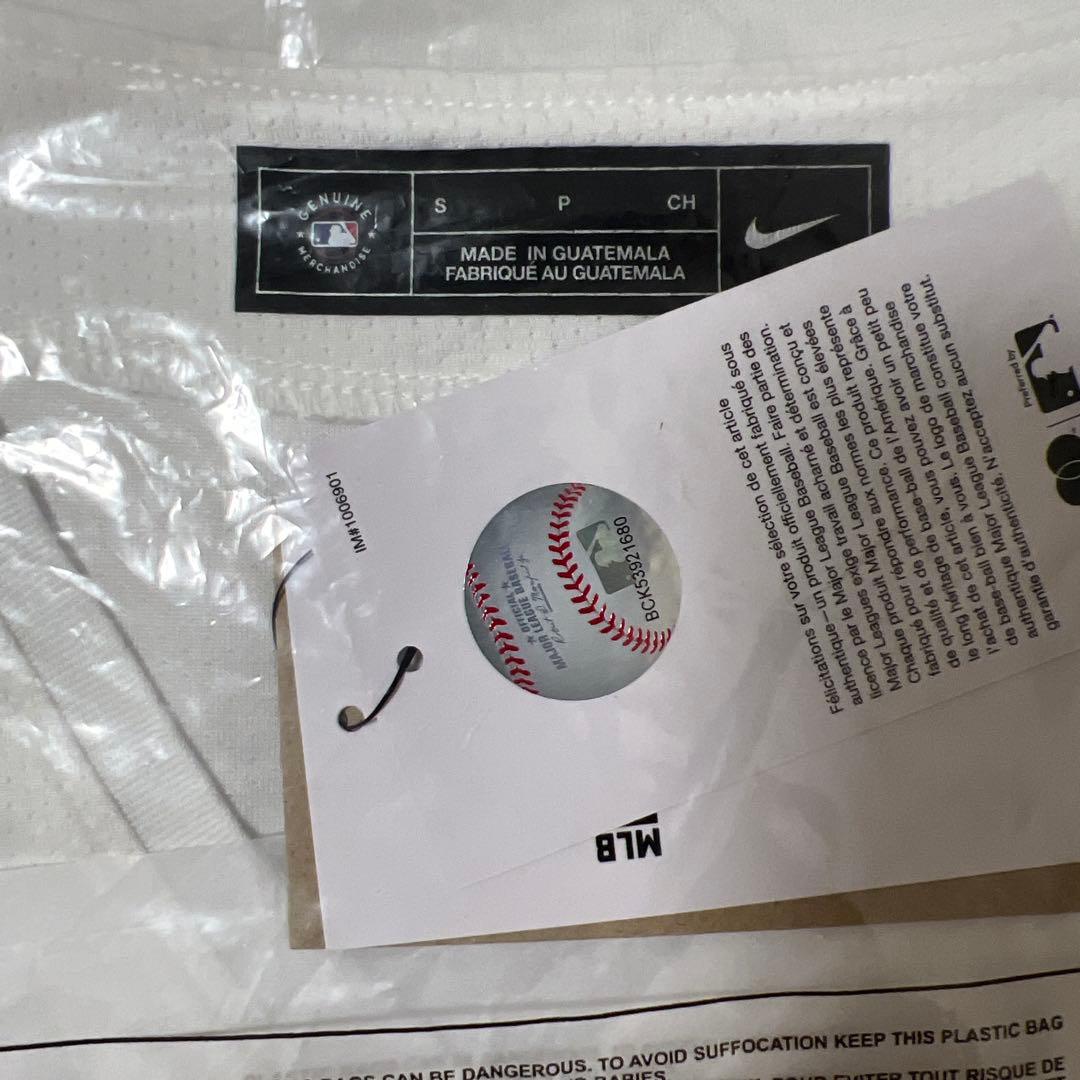 【MLB正規品】サイズS 大谷翔平 ドジャース ゴールドユニフォーム ウィメンズ