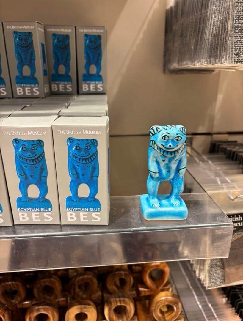 キュートすぎ☆エジプトブルー ベス神THE BRITISH MUSEUM