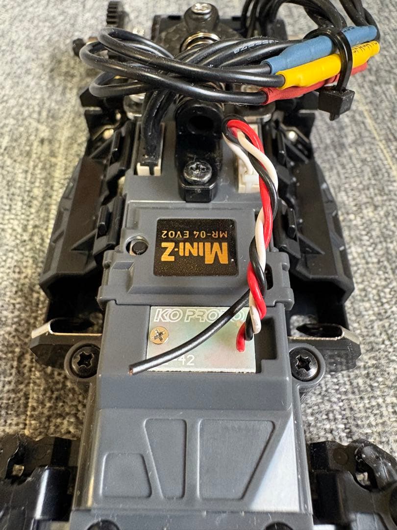 ミニッツ MR-04EVO2 W-MM 5600KV 青 付属品多数