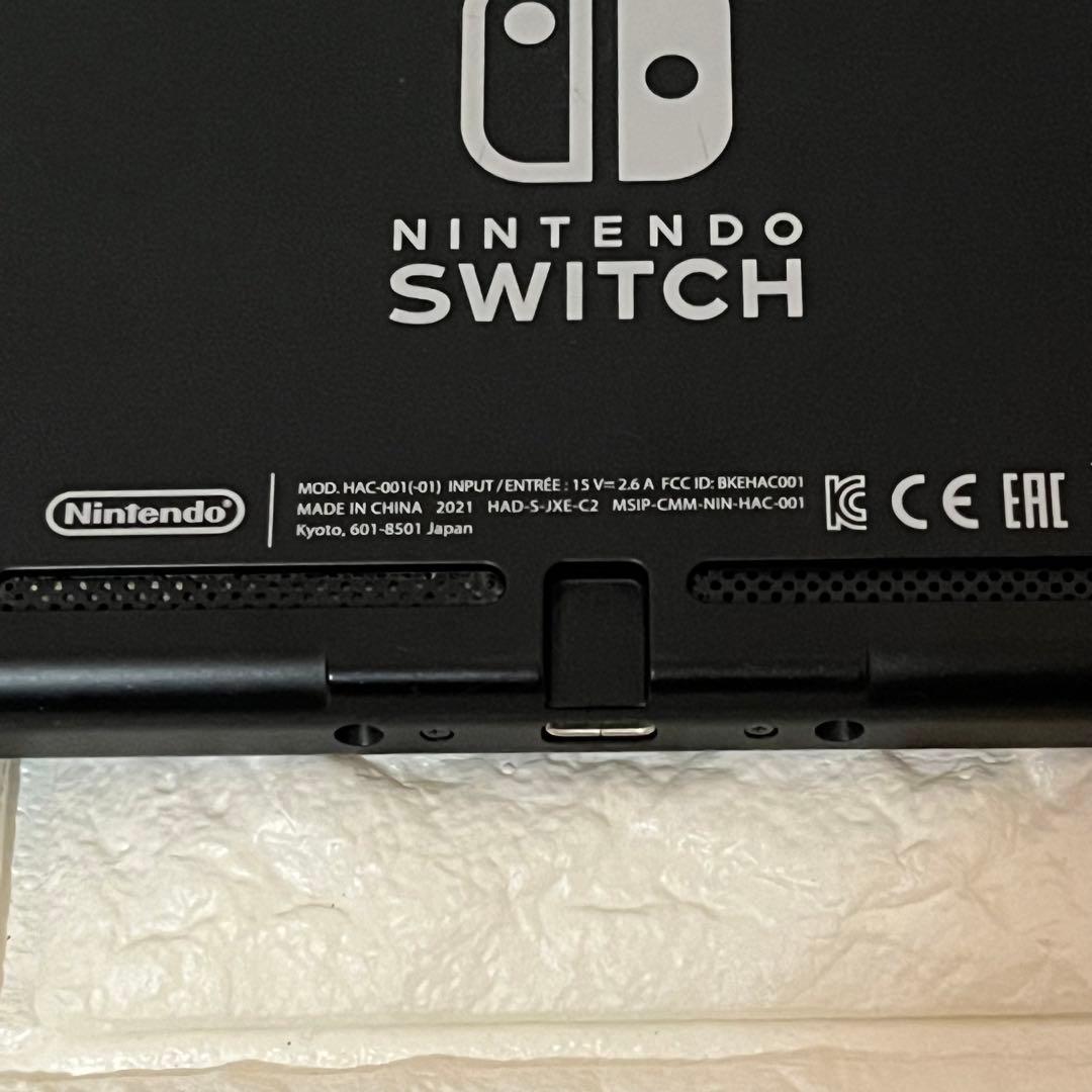 ニンテンドーSwitch 本体のみ 新型 バッテリー強化 版スイッチ 画面 液晶