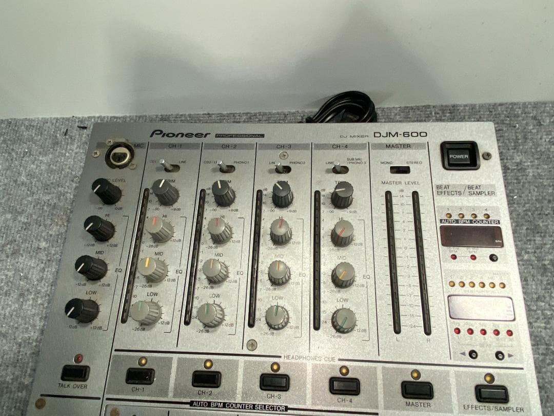 pioneer DJM-600 DJ ミキサー