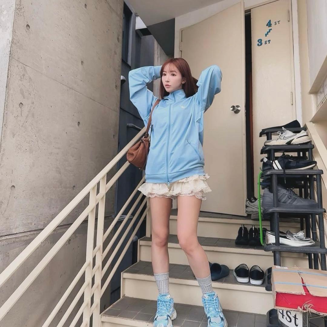 SNIDEL adidas コラボ　ジャージ　M