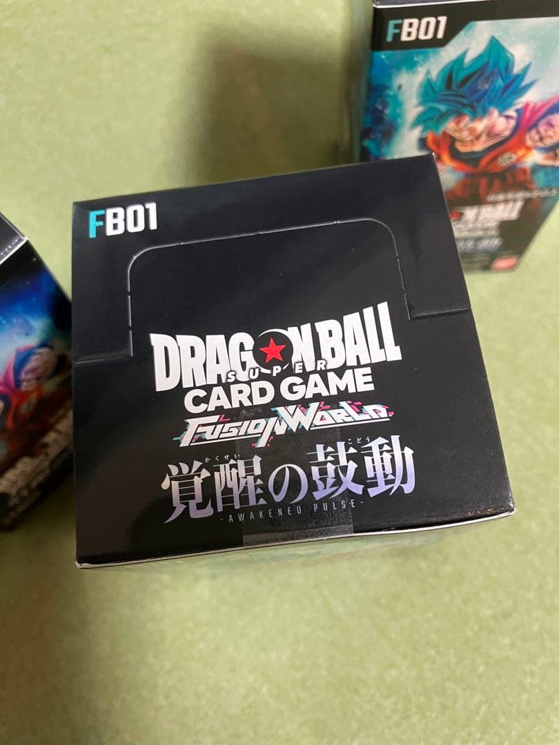 【新品未開封】ドラゴンボールカード　覚醒の鼓動　3箱