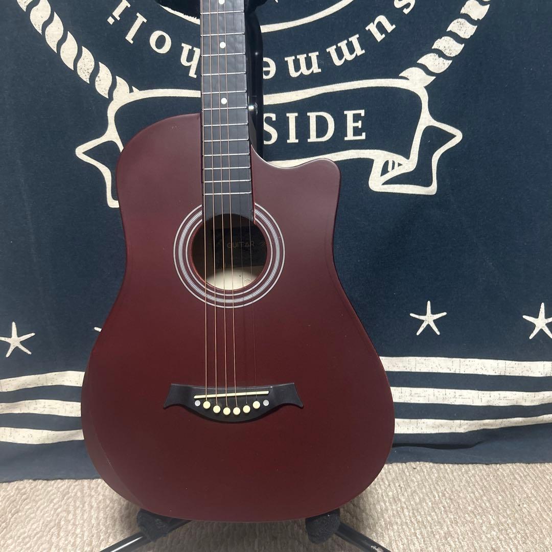 (ミさん専用) 新品　未使用❣️ブラウンcolor アコースティックギター‼️