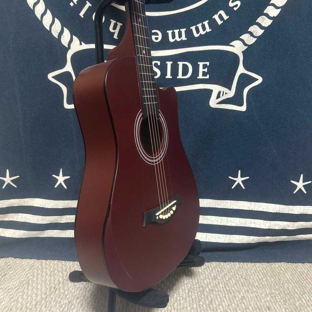 (ミさん専用) 新品　未使用❣️ブラウンcolor アコースティックギター‼️