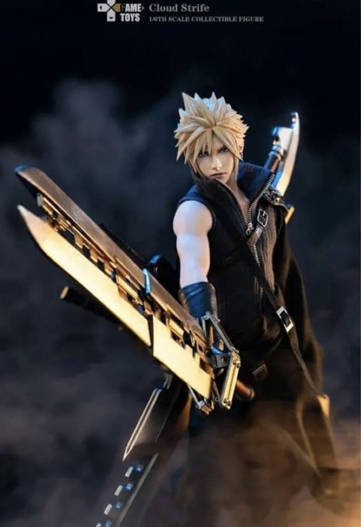 ユ*ウ様 gametoys セフィロス＆ACクラウド アクションフィギュア