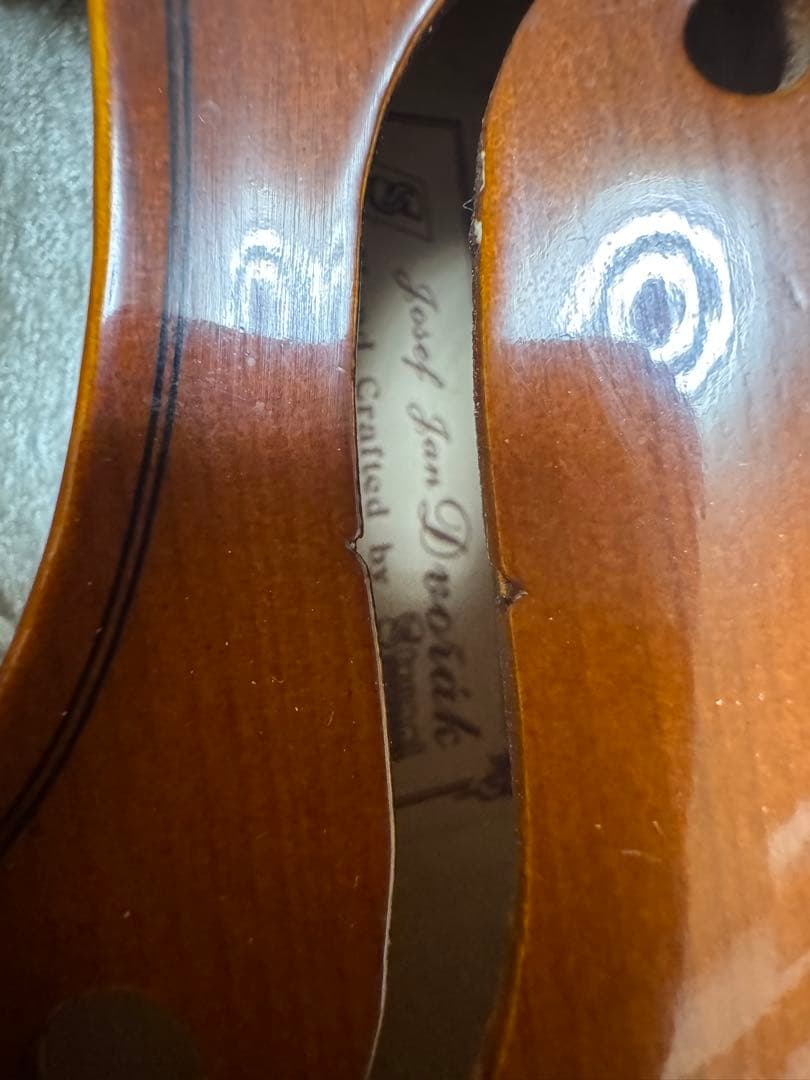 Josef Jan Dvořák バイオリン 本体