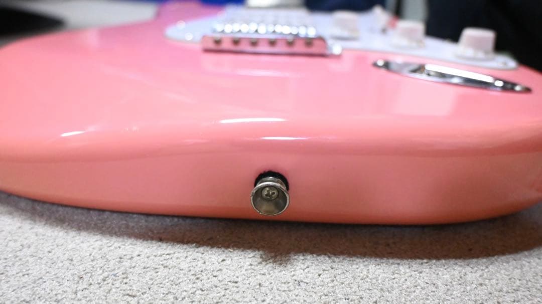 Bacchus BST Alder バッカス 旧ロゴ アルダー ピンクギター