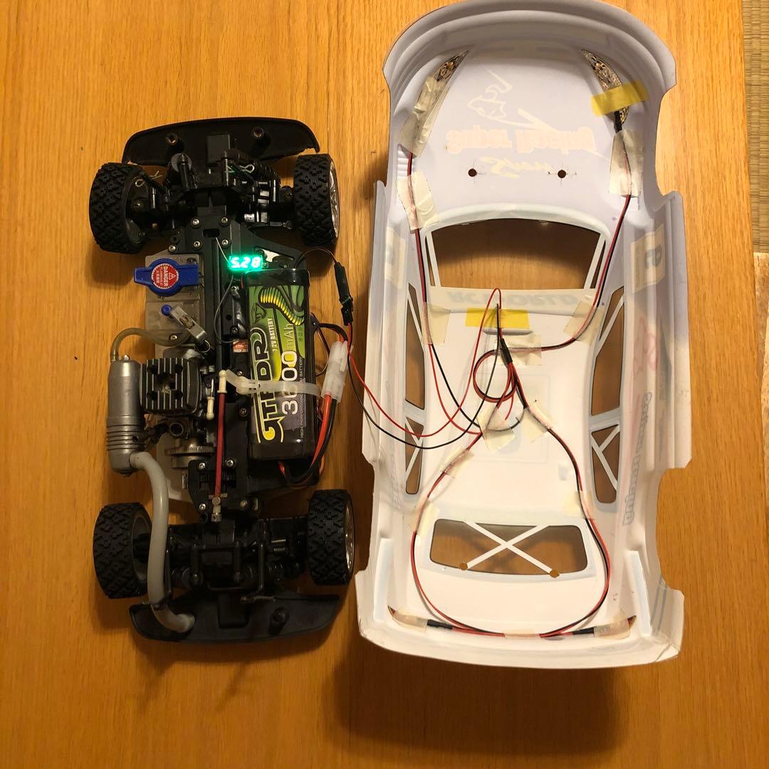 タミヤ　TG-10 エンジン＋電動　ハイブリッド