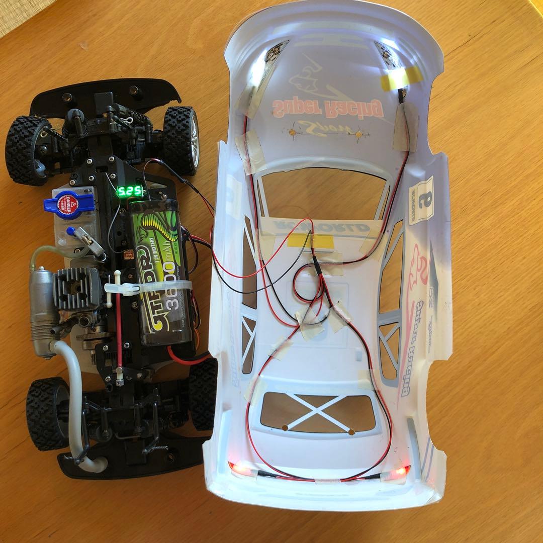 タミヤ　TG-10 エンジン＋電動　ハイブリッド