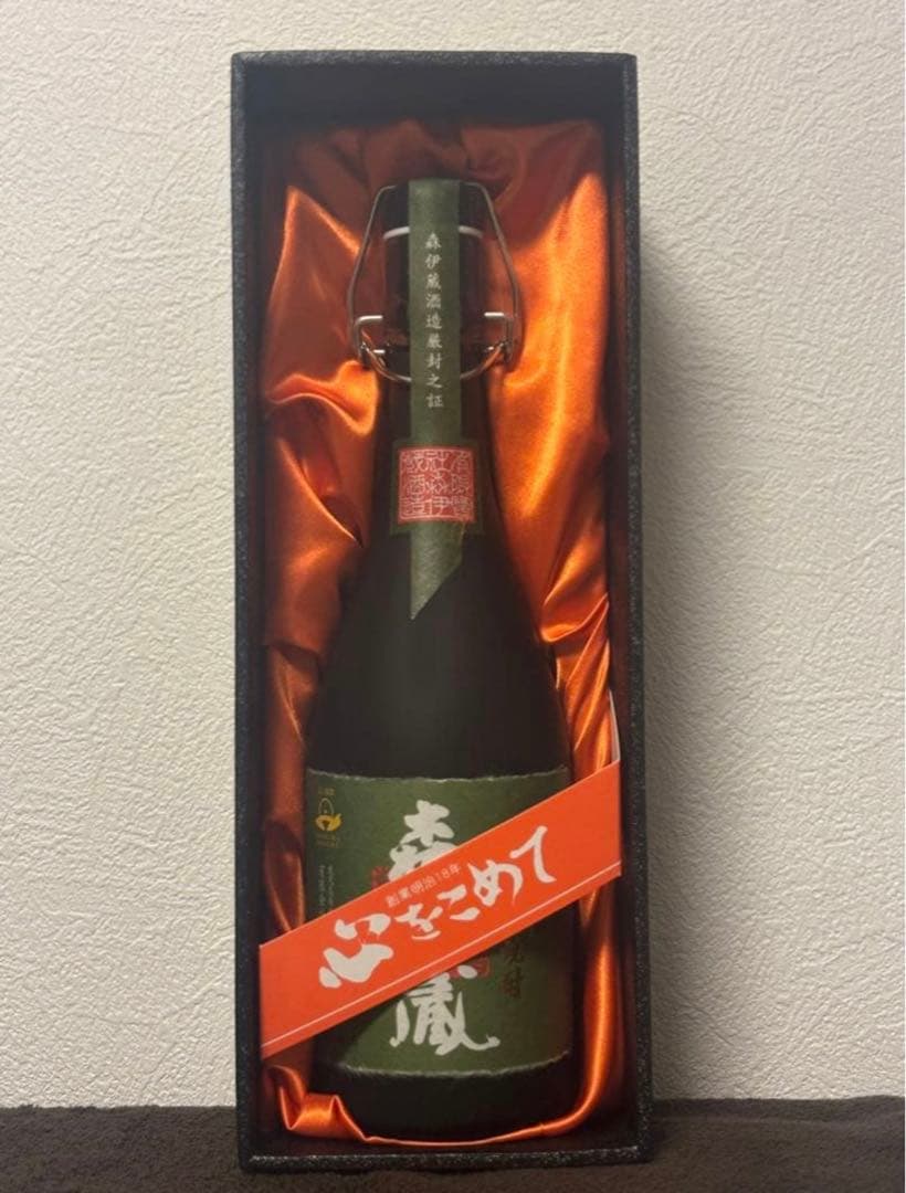 【新品・未開栓】森伊蔵 長期熟成かめ壺焼酎 720ml　希少品