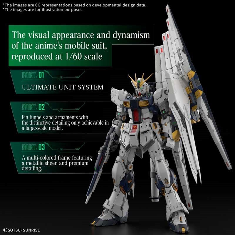 PG UNLEASHED νガンダム 1/60 + オリジナルショッパーバッグ