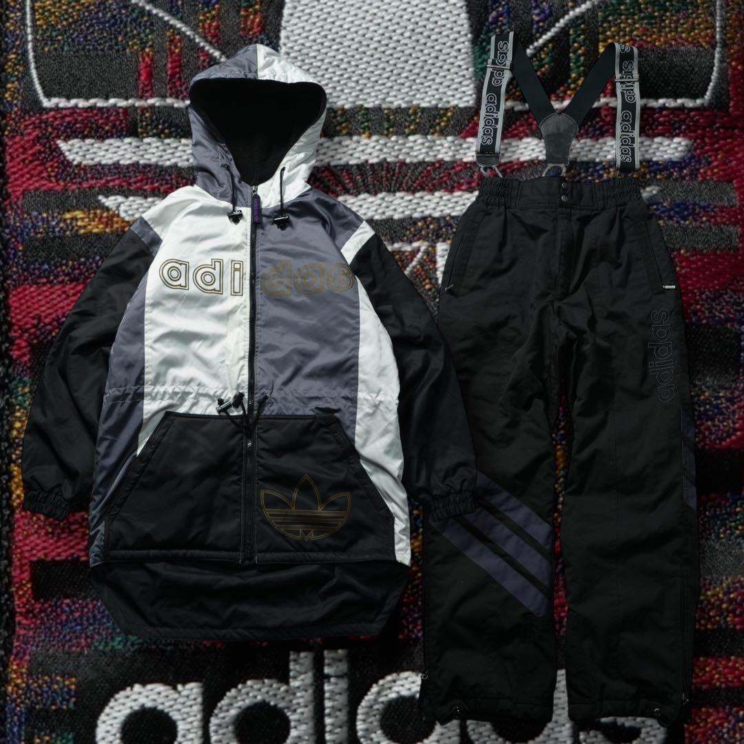 80s adidas スキーウェア デサント製 セットアップ