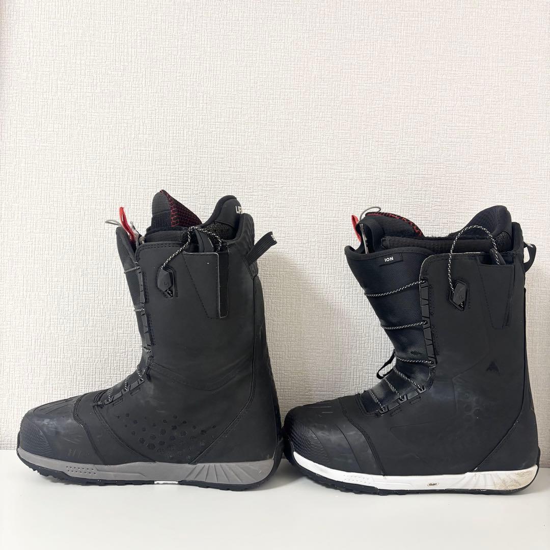 BURTON ION スノーボードブーツ ブラック/レッド 27.5cm