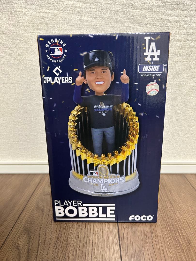 大谷 翔平 ドジャース 2024年ワールドシリーズ優勝記念 ボブルヘッド