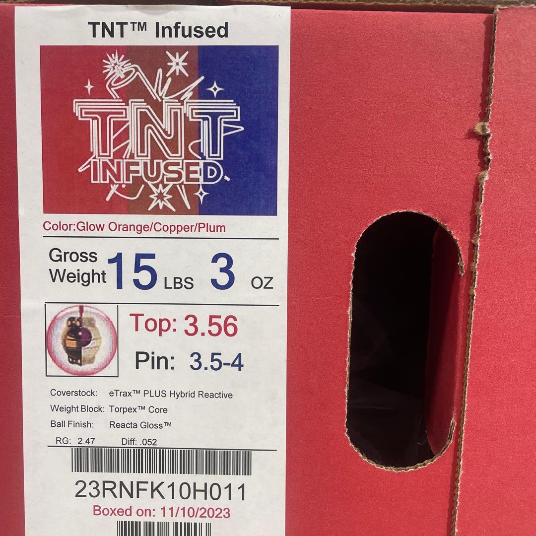 新品未使用　ROTO GRIP TNT INFUSED 15ポンド