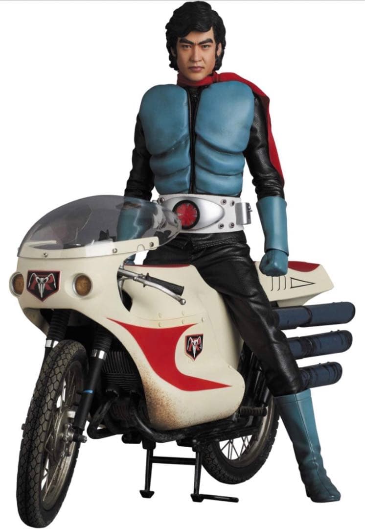 リアルアクションヒーローズ No.782 仮面ライダー旧1号 & サイクロン号