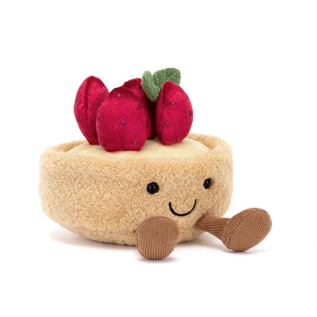 新品　ジェリーキャット ストロベリータルト　ケーキ　ぬいぐるみ　袋付き
