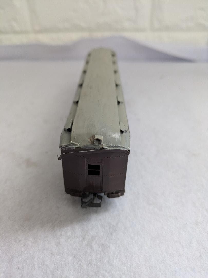 Y【ジャンク品】鉄道模型 スユニ30？ 緑ライン有り 部品取り 欠品あり S