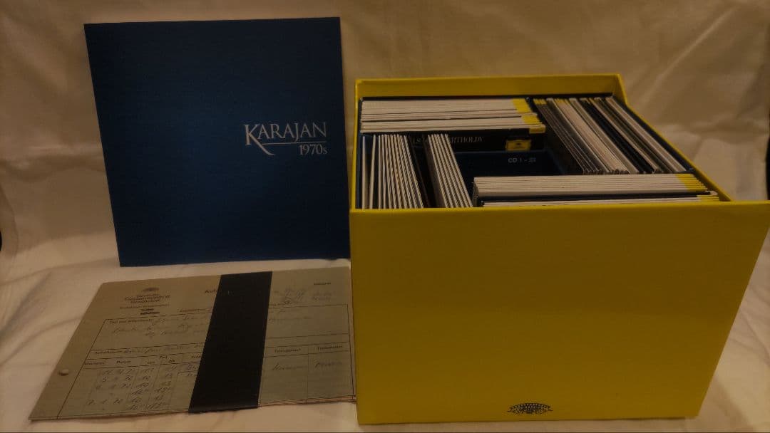 カラヤン　KARAJAN 1970s オーケストラ録音集