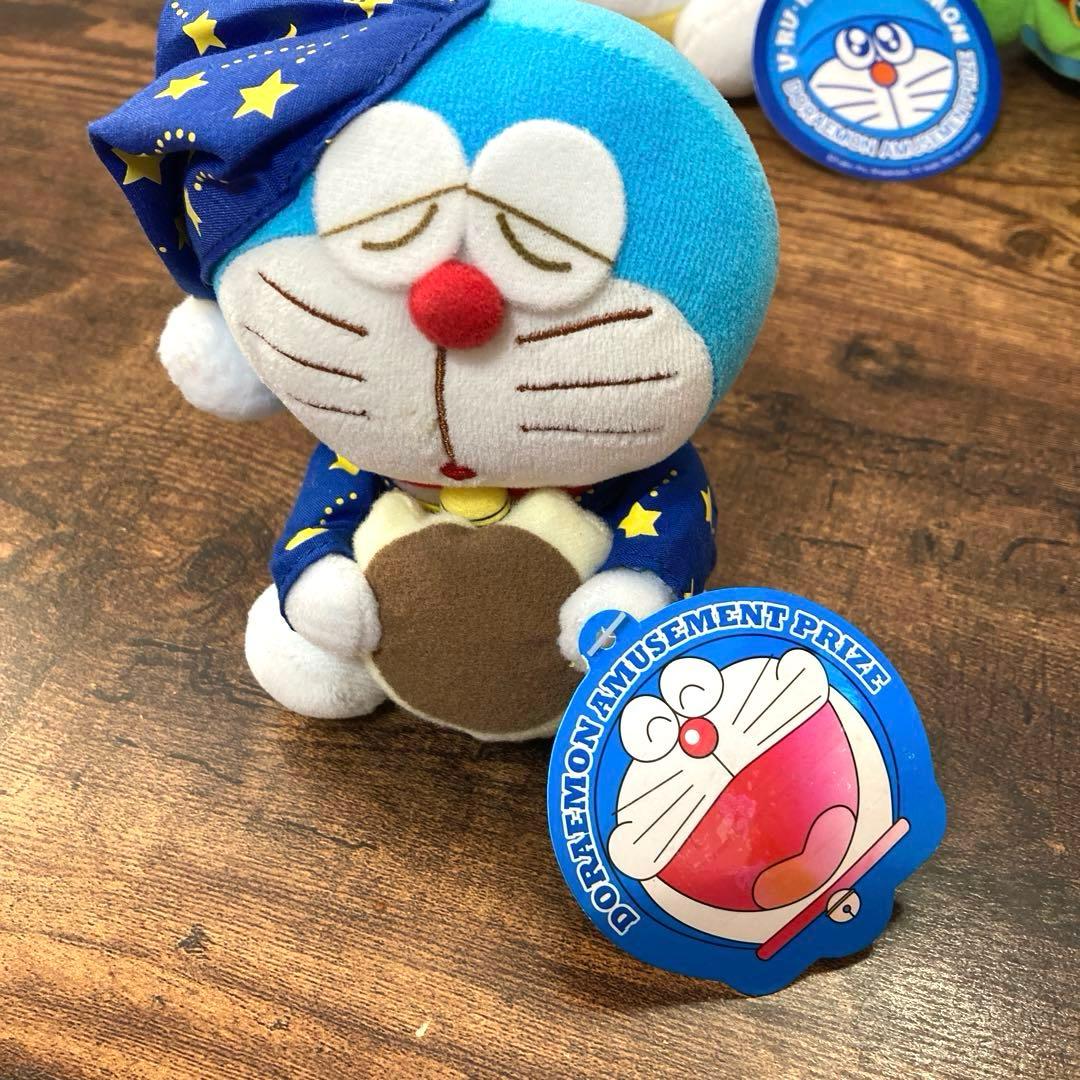ドラえもん　初期　ぬいぐるみセット　色んなドラえもん　黄色　2006年　当時物