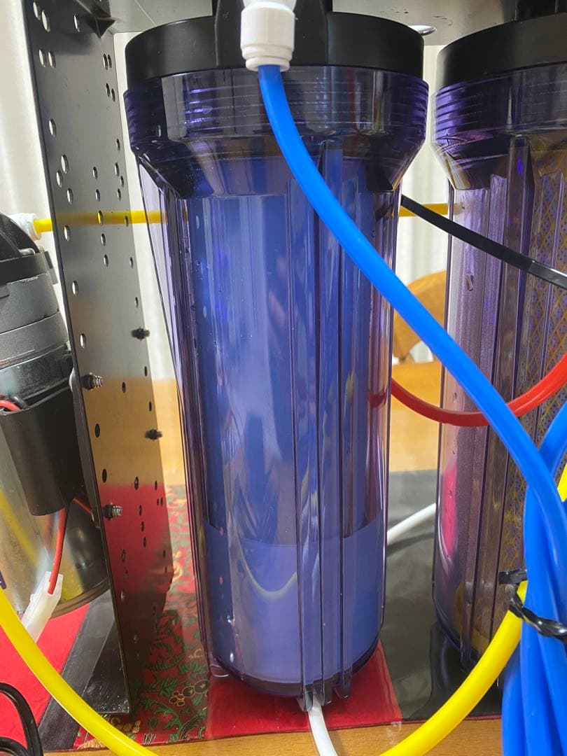 クロノスレイン アクアギーク RO浄水器 加圧ポンプ付き RO水