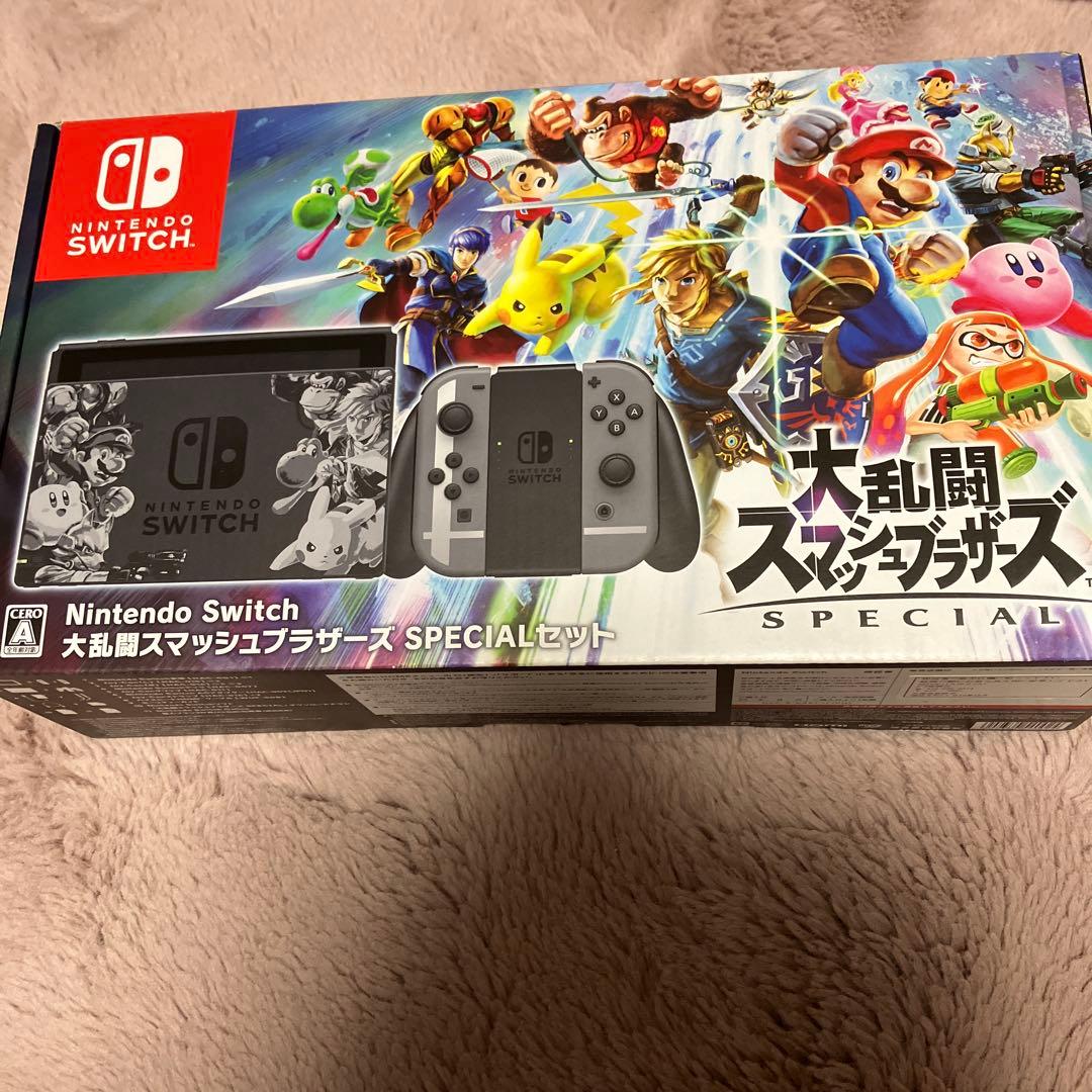 Nintendo Switch 本体 スマブラエディション　ジョイコンジャンク