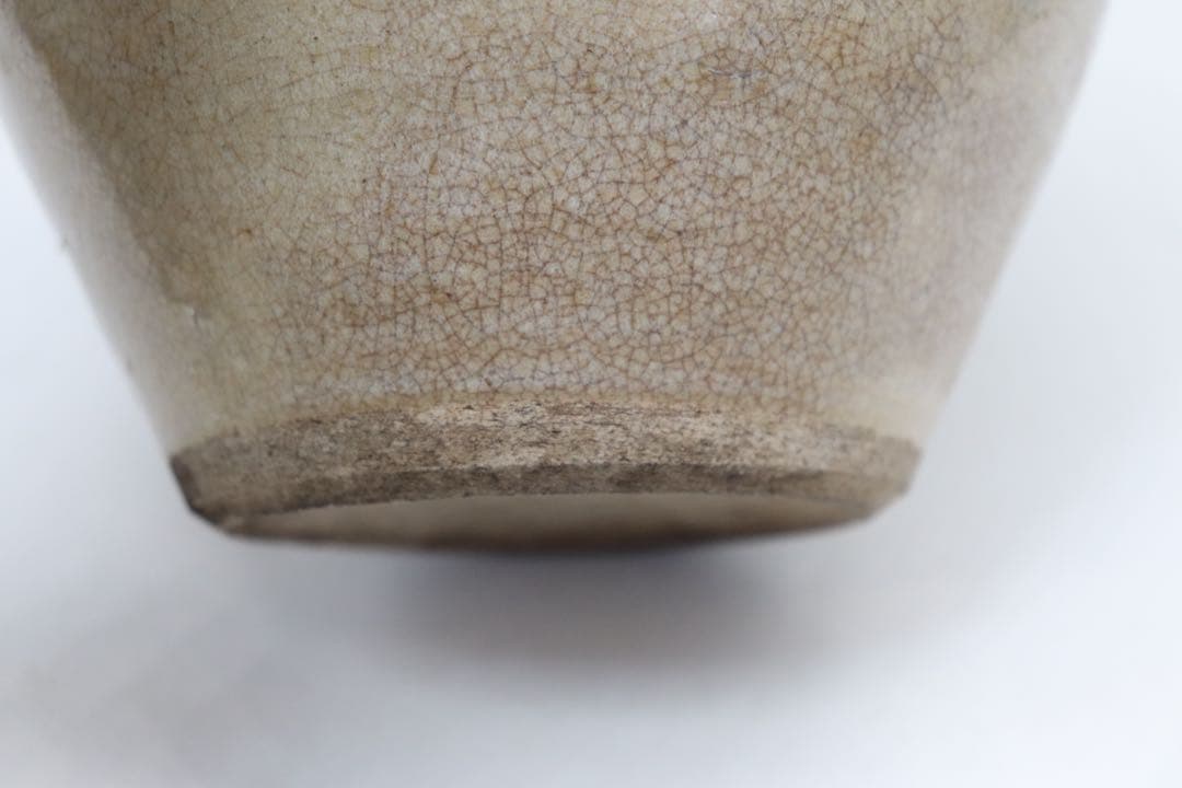 中国　清時代　哥釉壺　送料込み0807