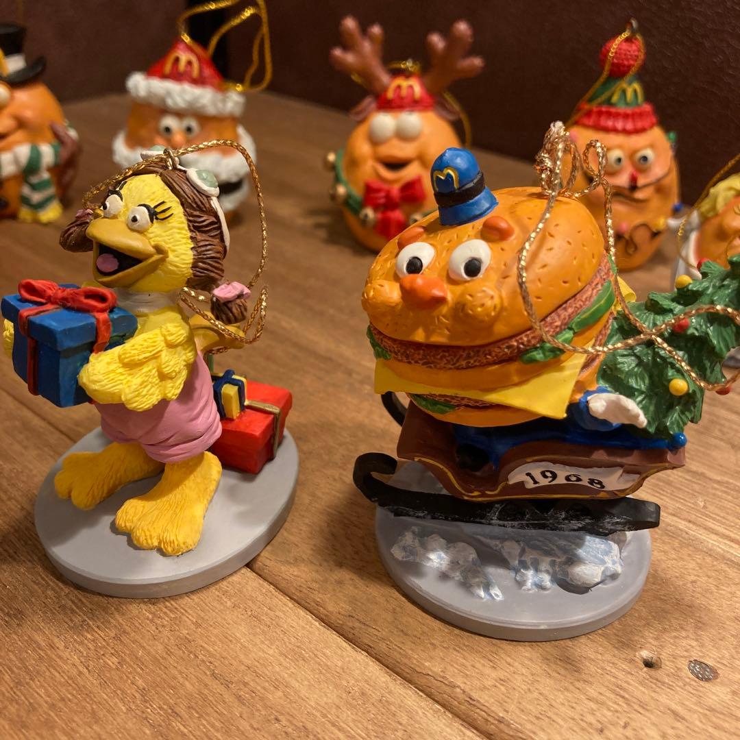 ビンテージ　マクドナルド オーナメントセット ナゲットバディーズフライガイガール