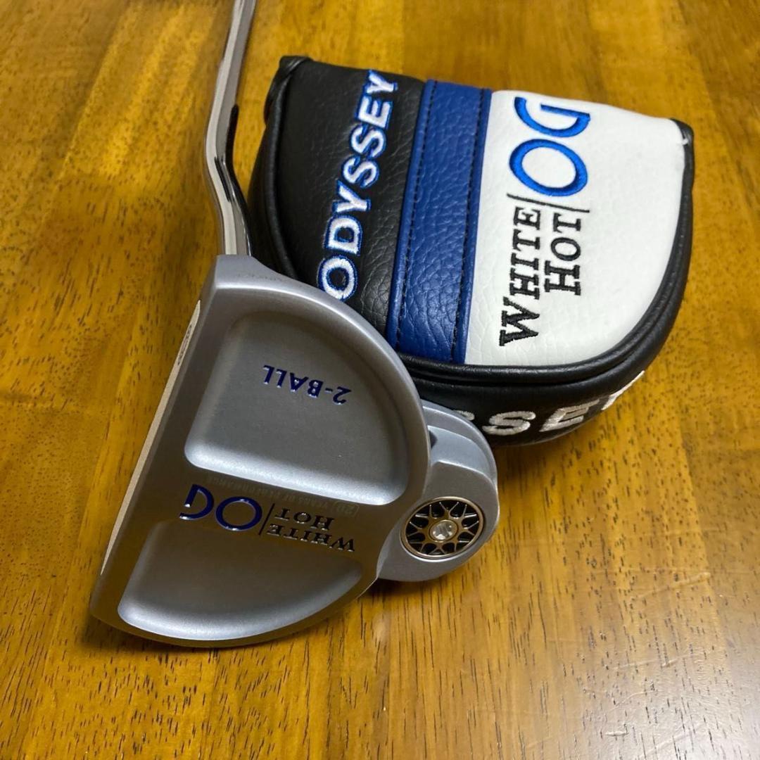 【美品】ODYSSEY WHITE HOT OG 2-BALL パター