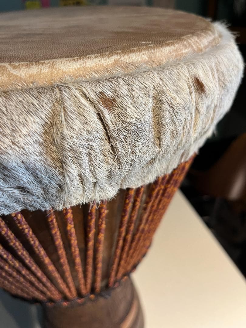 ジェンベ、ジャンベ、Djembe,DOMAカスタム、コートジボワール胴