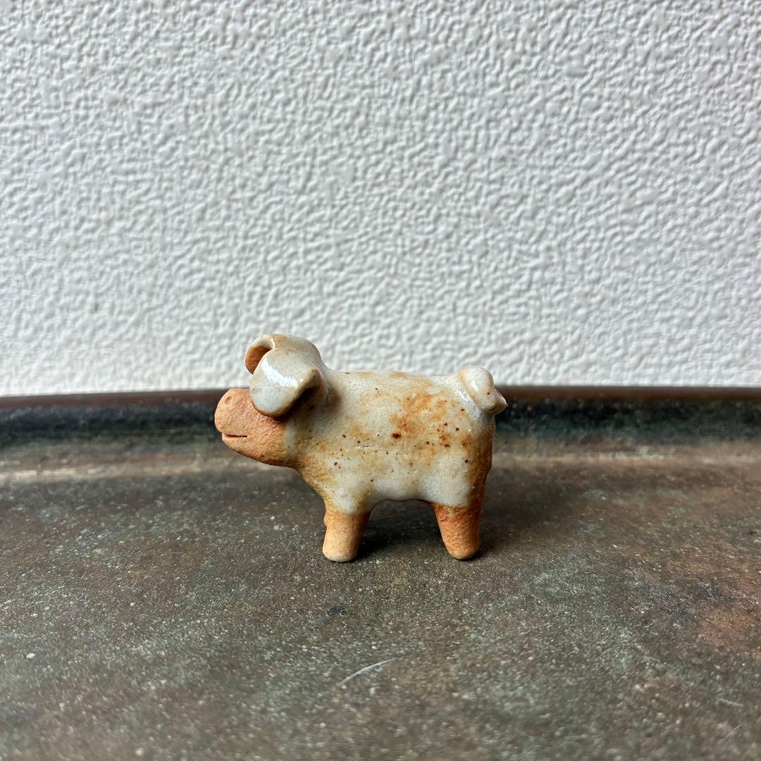 Rutebo ルーテボ フィギュア 小さなブタさん 北欧ビンテージ
