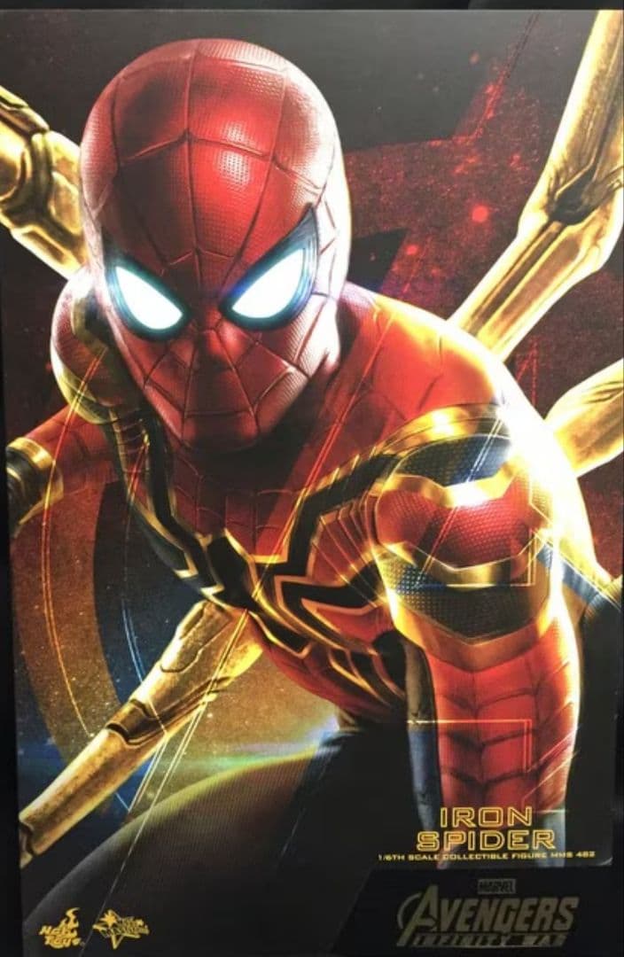 スパイダーマン アイアンスパイダー ホットトイズ ムービー マスターピース