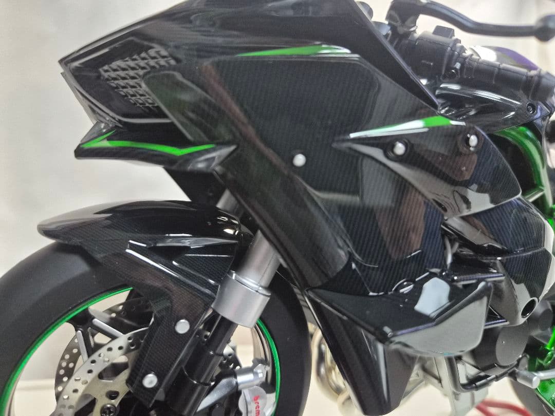 1:6 カワサキ H2R Ninja 合金ダイカスト超BIG オート　カーボン