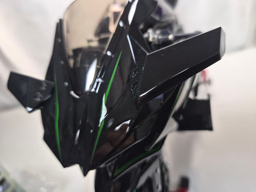 1:6 カワサキ H2R Ninja 合金ダイカスト超BIG オート　カーボン