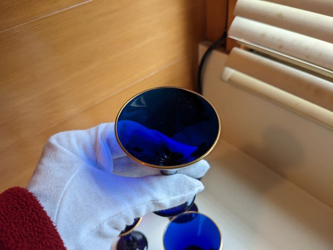 アンティーク　小さな酒器　長崎ビードロ