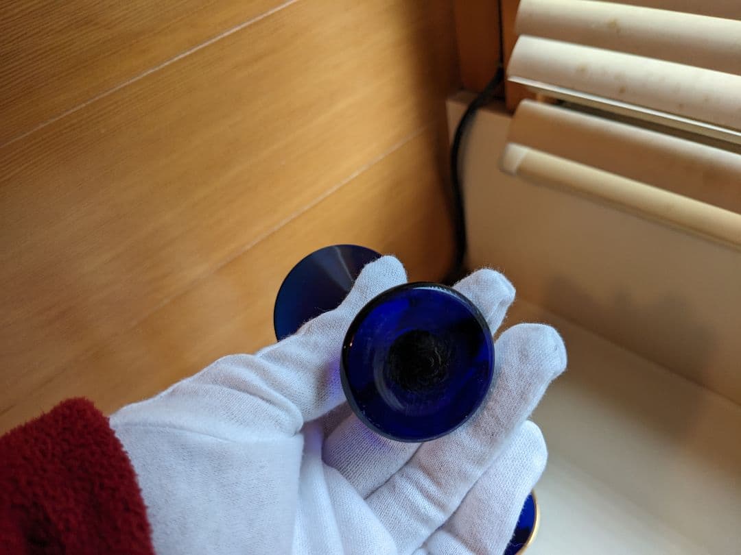 アンティーク　小さな酒器　長崎ビードロ
