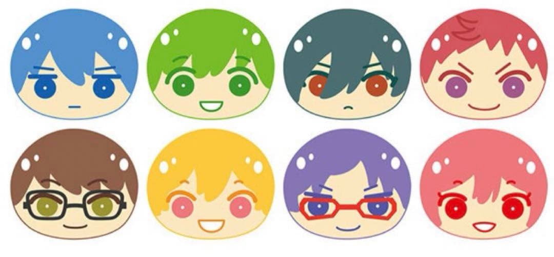 Free! DF おまんじゅうにぎにぎマスコット コンプリート 抜けなし 七瀬遙