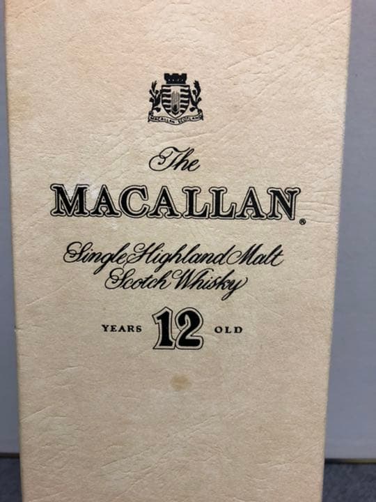マッカラン12年オールドボトル用ギフト箱