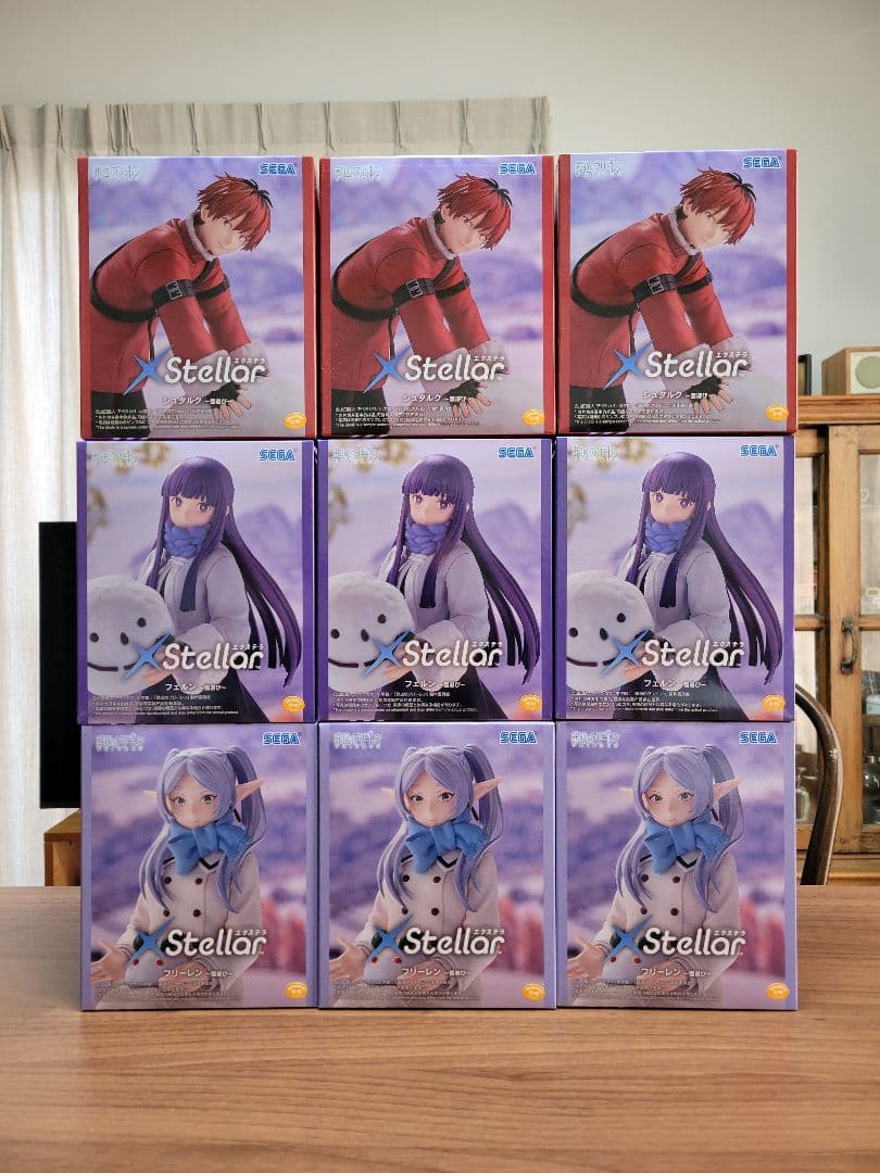 葬送のフリーレン·フリーレン·フェルン·シュタルク～雪遊び～9体セット新品未開封
