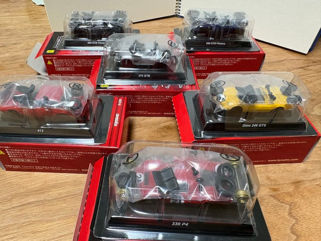京商フェラーリミニカーコレクションIV 1:64 40台