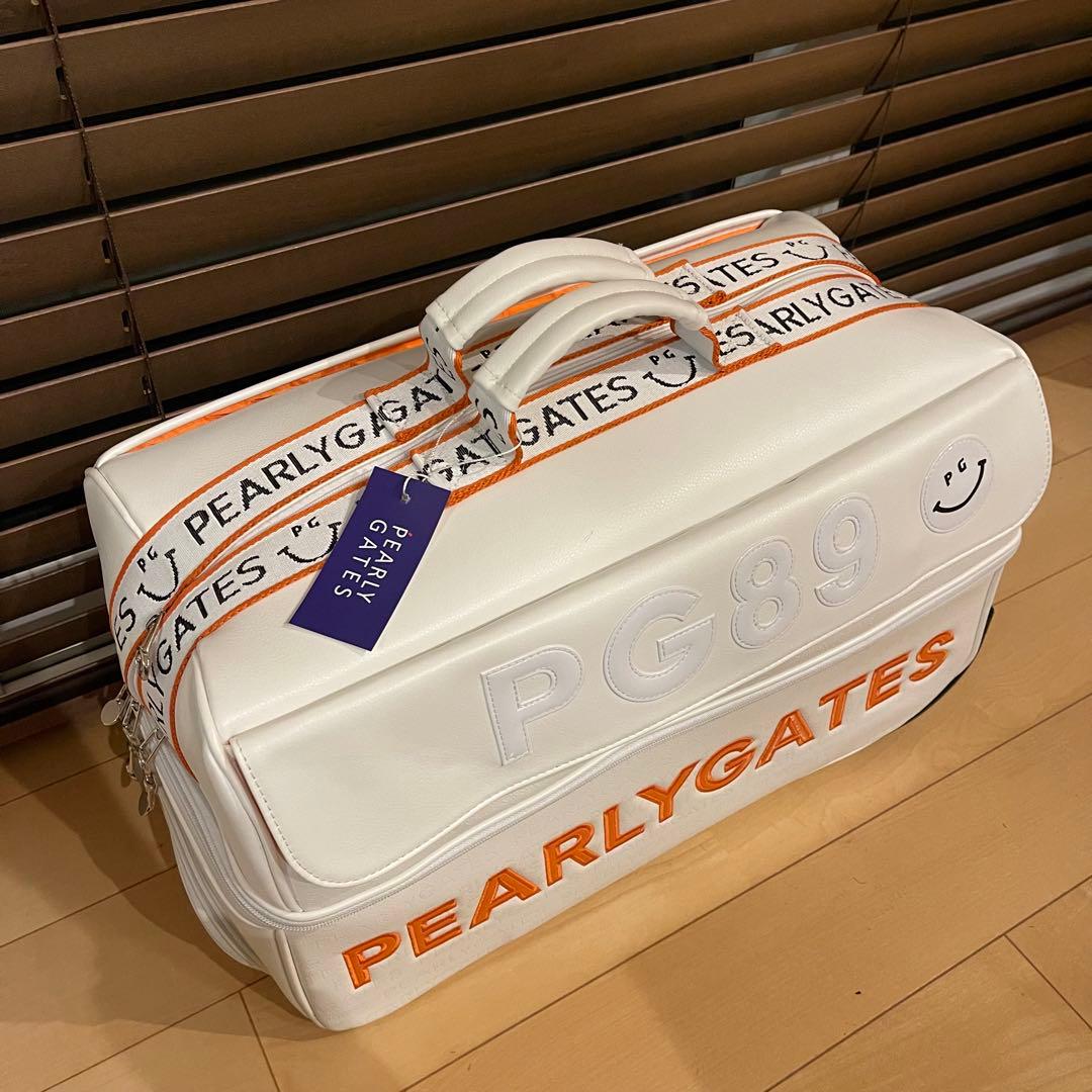 【即発送】PEARLY GATES パーリーゲイツ PG89 キャリーバッグ 白