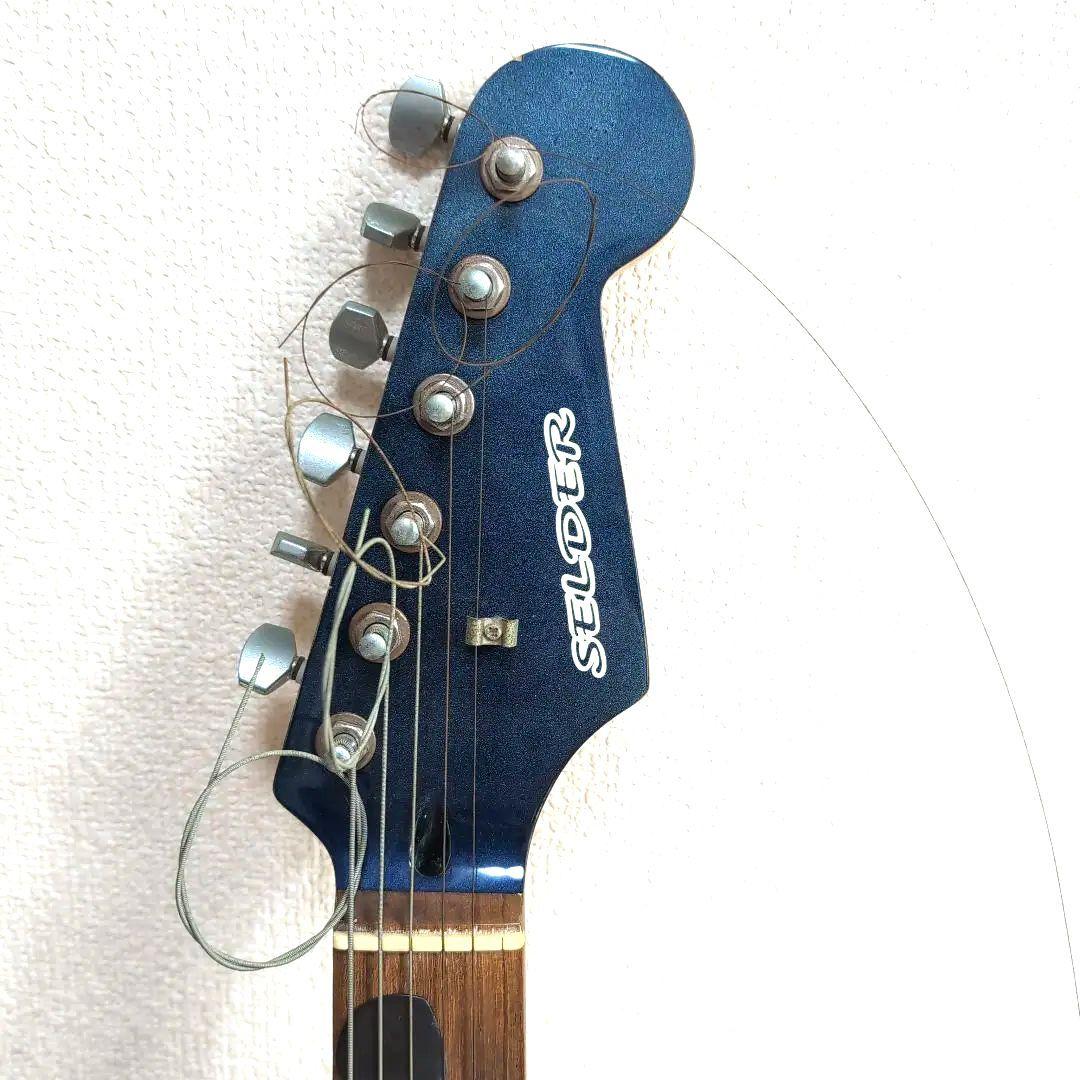 【最終値下げ】SELDER エレキギター ブルー