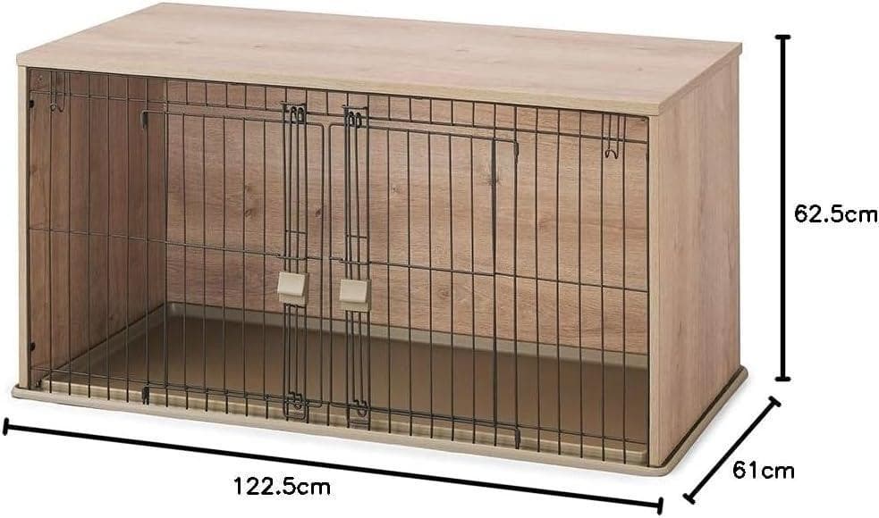 新品 アイリス ペットサークル NFPC-1200 小型犬用 ダークブラウン