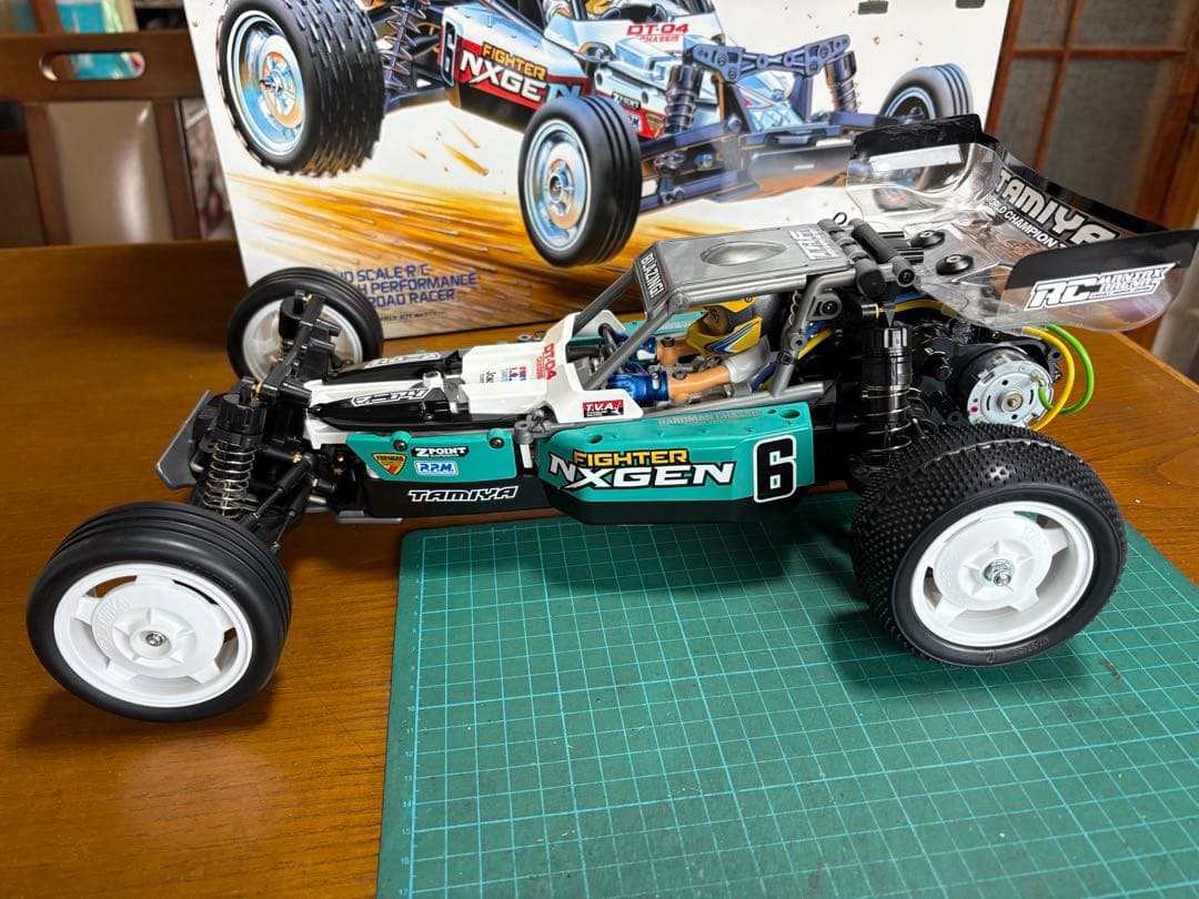 [美品] タミヤ 1/10 RC 2WDバギー ファイター ネクスジェン 完成品