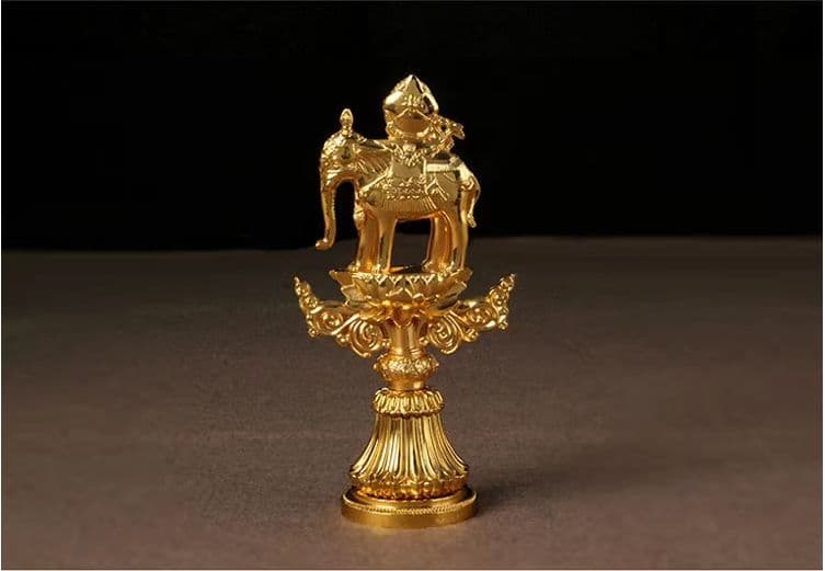 仏教美術 輪王七珍宝 仏具 鎮宅辟邪 開運 風水 招財 置物 工芸品 銅製品